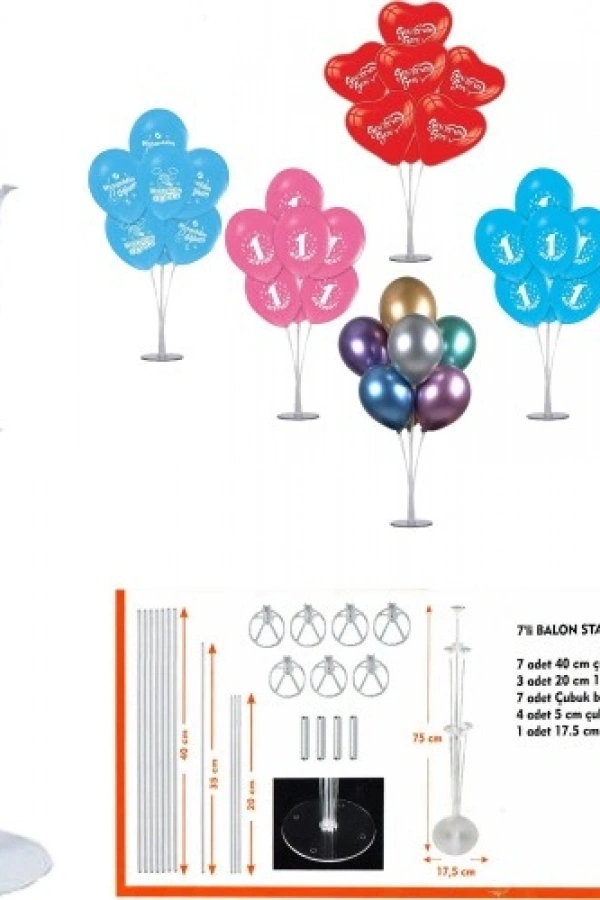 Balon Standı 75 cm