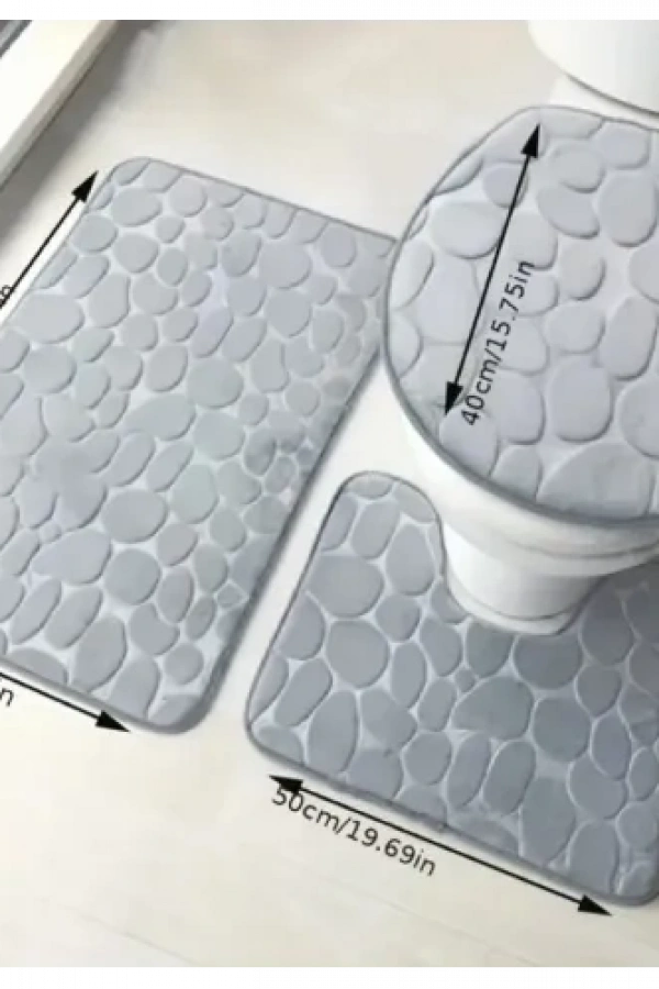 Banyo Tuvalet Paspas Seti 3 PARÇA
