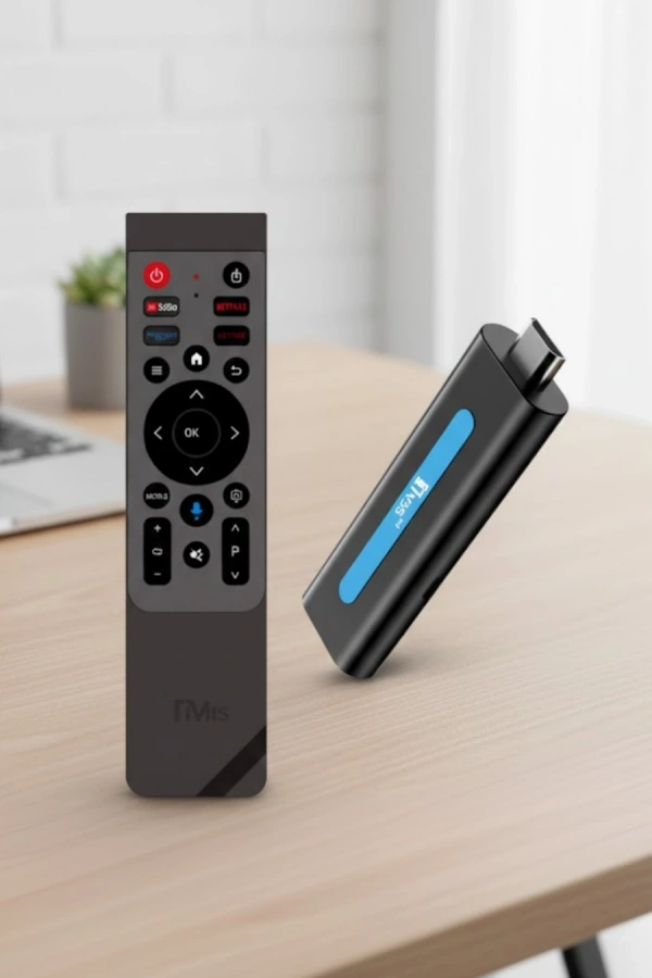 Bas Konuş Özellikli Android TV Stick 8K Ultra HD
