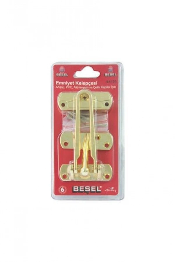 Başel Kapı Emniyet Kelepçesi Sarı
