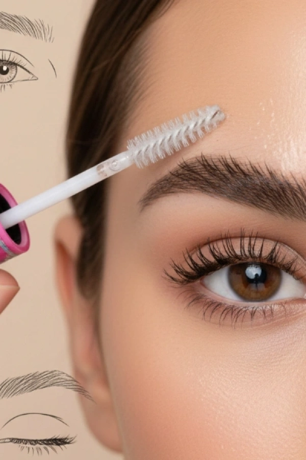 Besleyici Çift Taraflı Kaş Maskarası