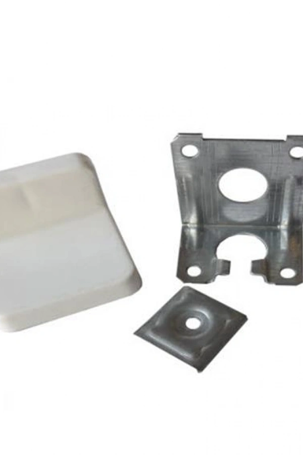 Beyaz Dolap Askı Elemanı L Tipi