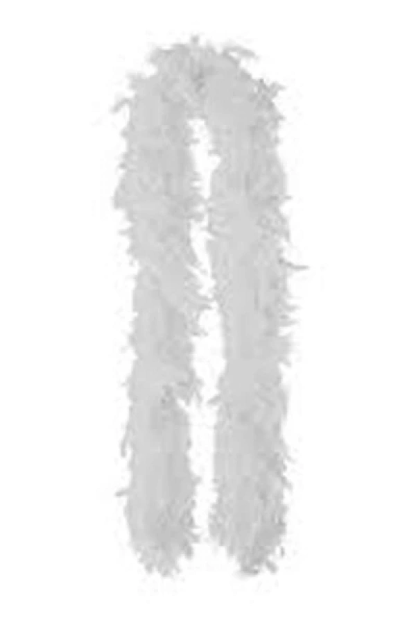 Beyaz Otriş Boa Tüy