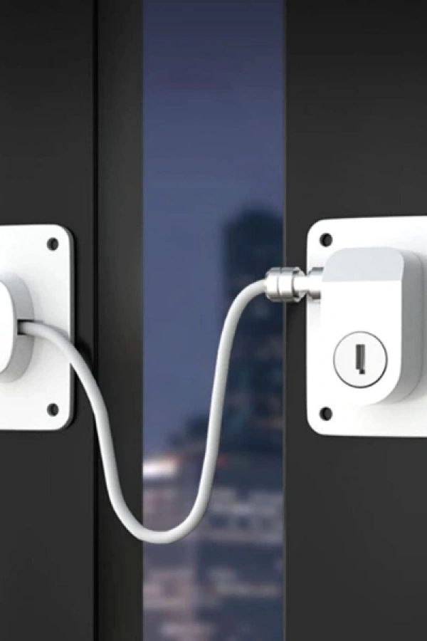 Beyaz Plaka Halatlı Emniyet Kilidi