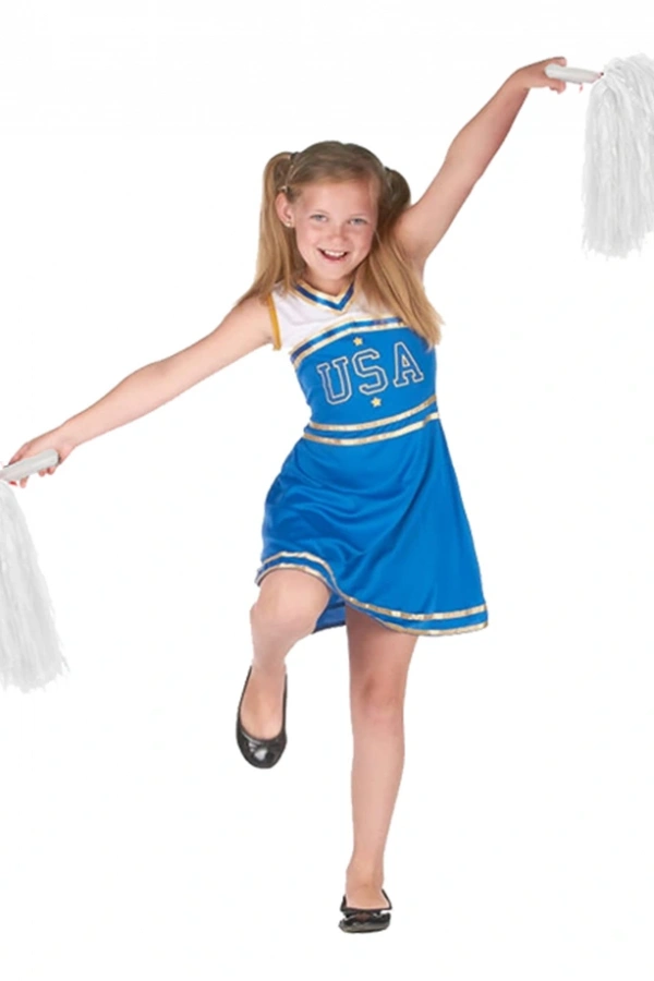 Beyaz Renk Gösteri Ponponu Çift