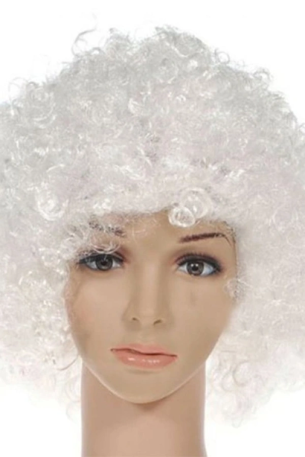 Beyaz Bonus Peruk Saç