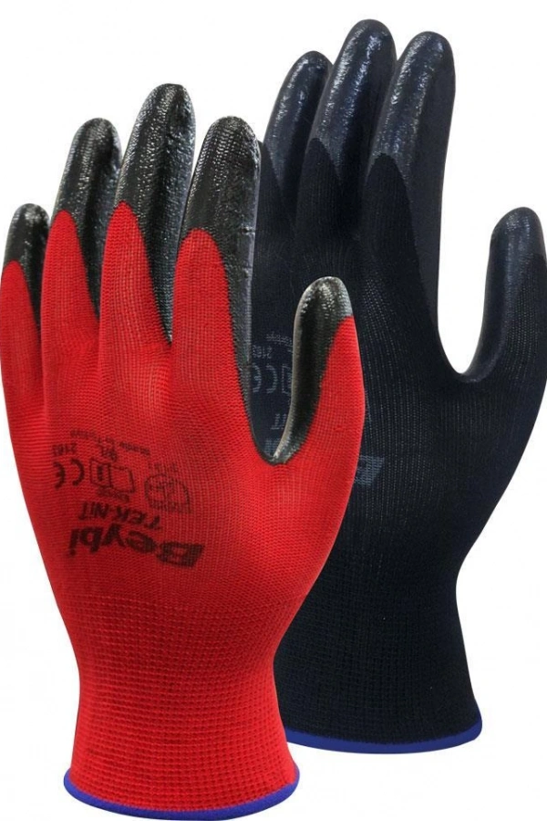 Beybi TEK-NİT No:9 Siyah Nitril Eldiven