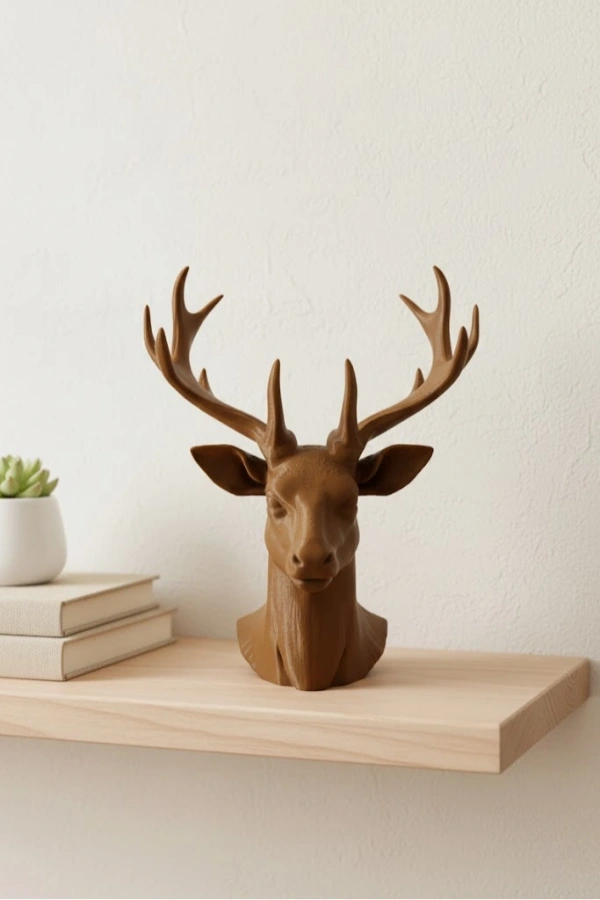 BİBLO GEYİK KAHVERENGİ