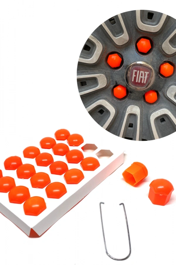 Bijon Kapağı Sökme Aparatlı 17mm Turuncu