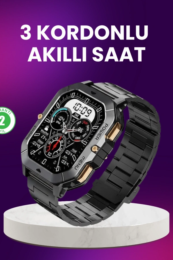 Bildirim ve Spor Takipli Akıllı Saat