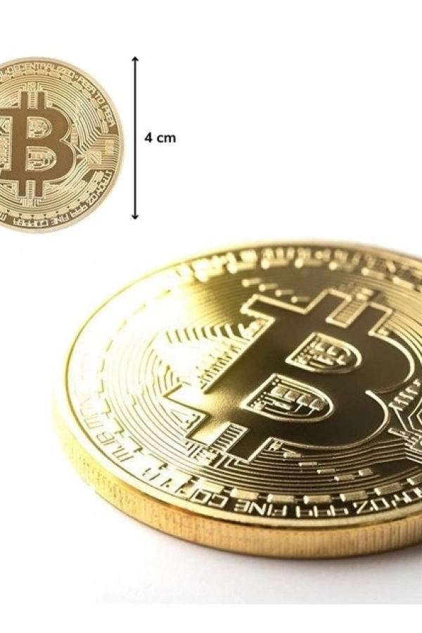 Bitcoin Madeni Hatıra Parası Hediyelik Para