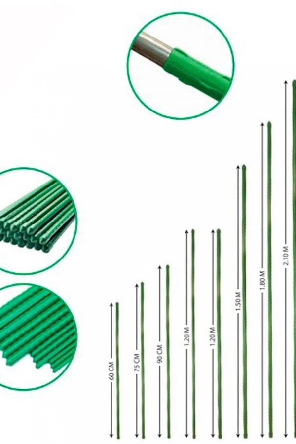 Bitki Destek ÇuBuğu 11 mm 150 cm 5 Adet