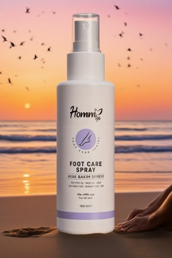 Bitkisel Ayak Koku Giderici Bakım Spreyi
