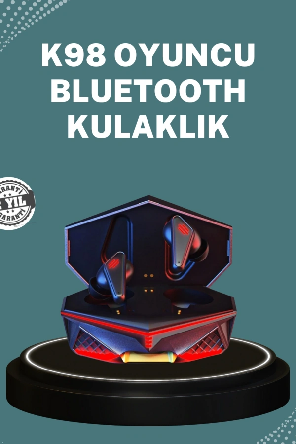 Bluetooth 5.0 Kablosuz  Kulaklık Ergonomik Tasarım