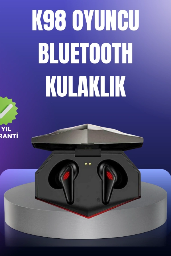 Bluetooth 5.0 Kablosuz  Kulaklık Suya Dayanıklı