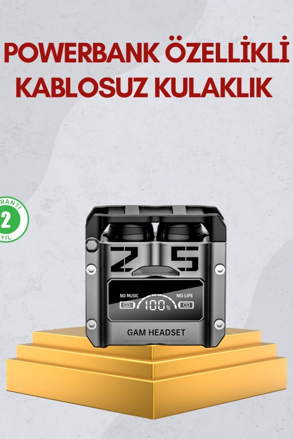 Bluetooth 5.0 Kulak İçi Kulaklık Mikrofonlu Kablosuz Model