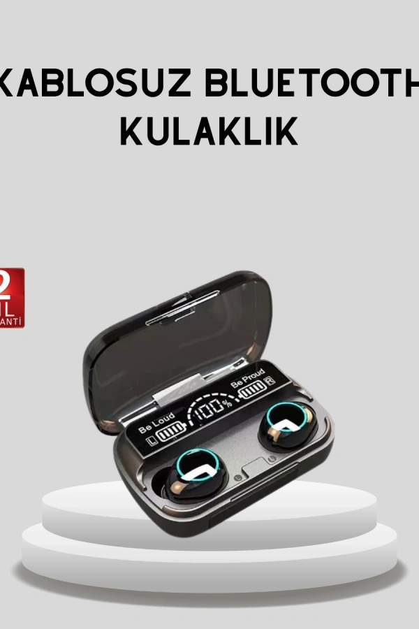 Bluetooth 5.1 M10 TWS Kulaklık Ergonomik Tasarım Yüksek Ses Kaliteli