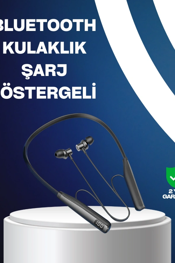 Bluetooth 5.3 Boyun Bantlı Kulaklık – Oyun ve Müzik Modu, SD Kart Desteği