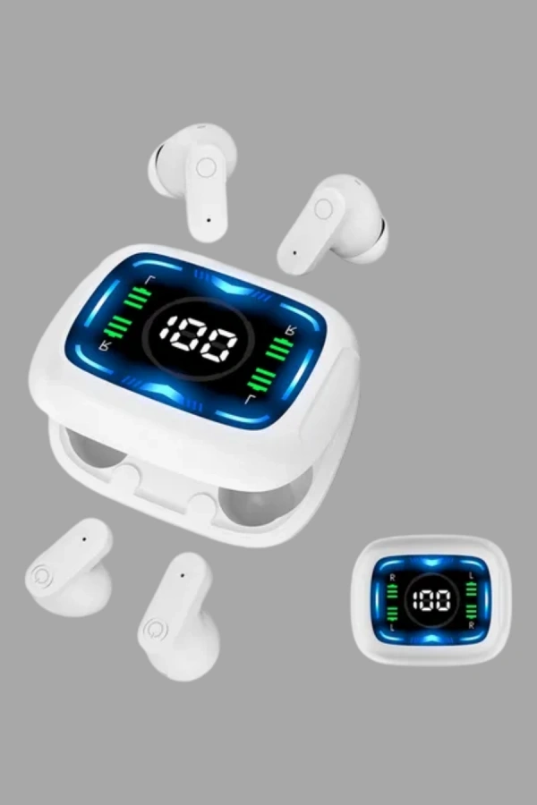 Bluetooth 5.4 Teknolojili Kablosuz Kulaklık LED Göstergeli