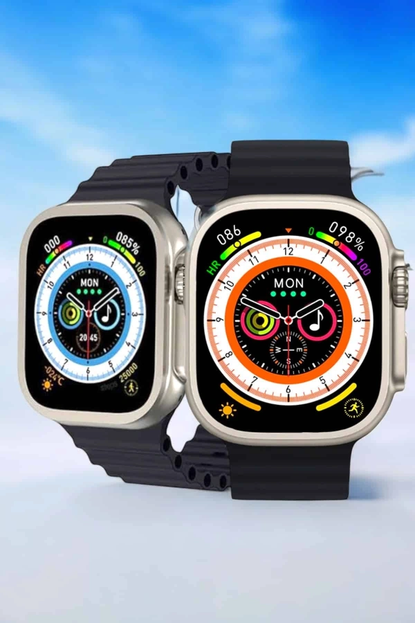 Bluetooth Bağlantılı Nabız, Kan Basıncı, Oksijen Ölçer Akıllı Saat