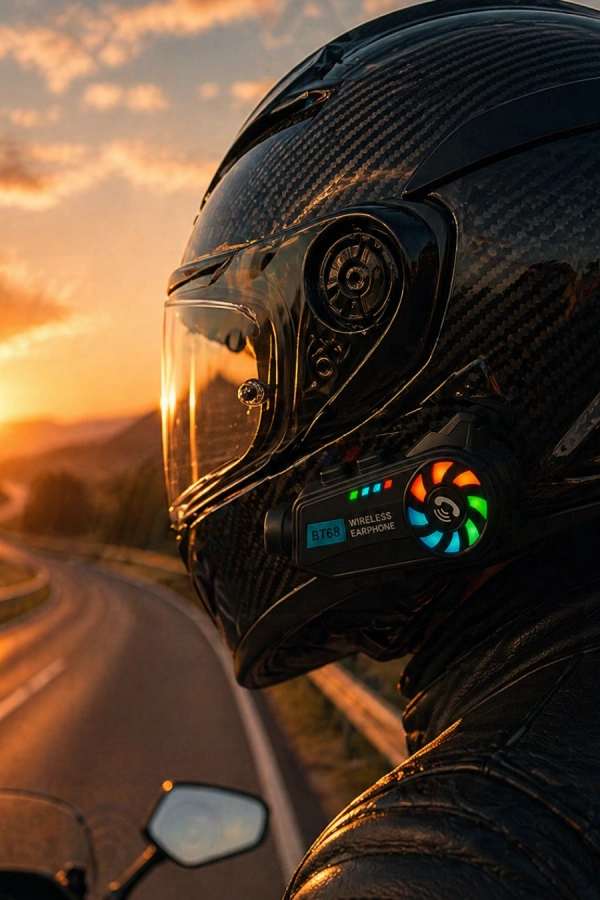 Bluetooth Destekli Kask Kamerası Uzun Batarya ve Akıllı Kontrol