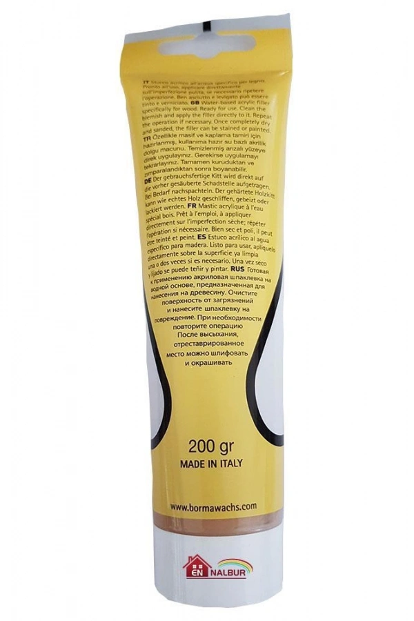 Borma Wachs Natural Tamir Macunu 200 Gr