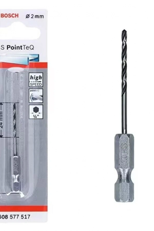 Bosch Pointteq Altıgen Şaftlı Hss Matkap Ucu 2 mm