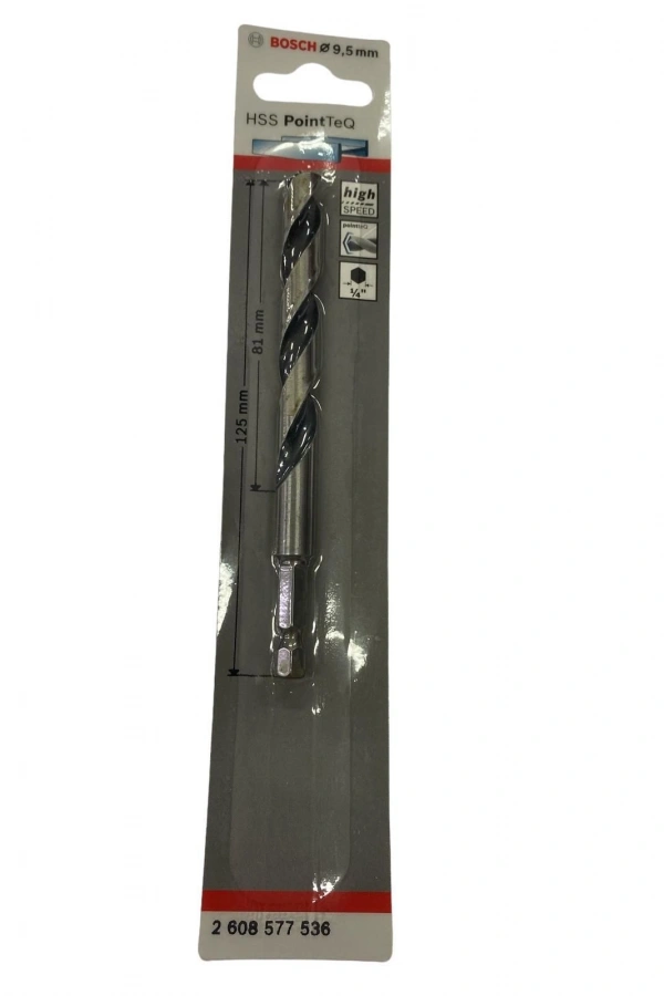 Bosch Pointteq Altıgen Şaftlı Hss Matkap Ucu 9,5 mm