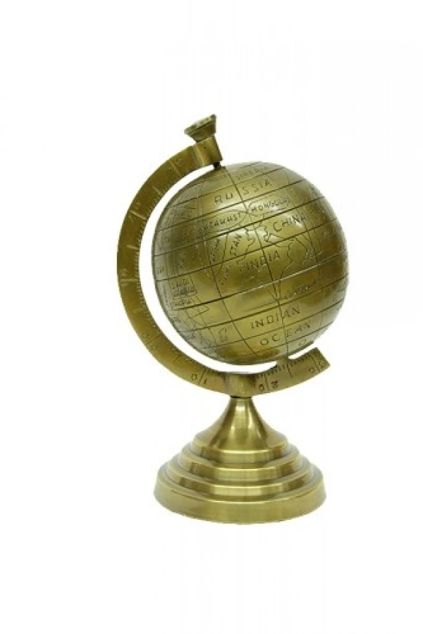 Bronz Dünya Tasarımlı Biblo