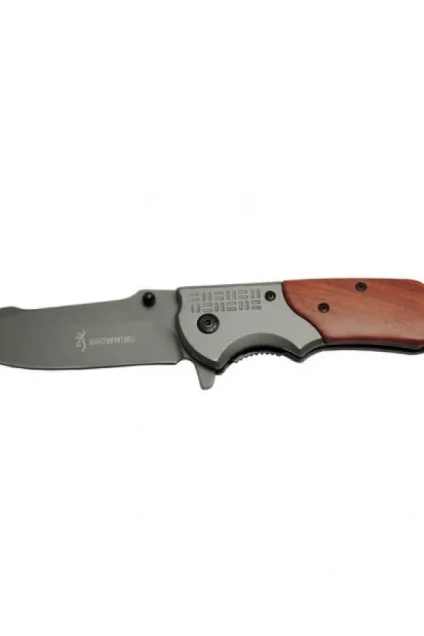 Browning DA308 Kurtarma Çakısı Gül 23 cm Manuel, Kemerlikli