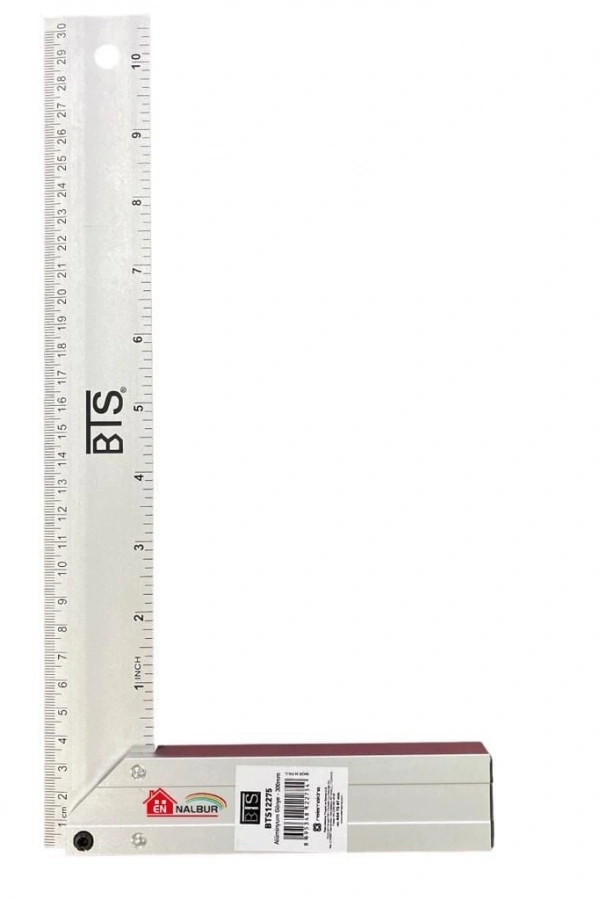 BTS 12275 Alüminyum Gönye 30 cm