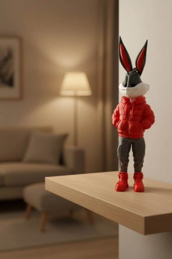 Bugs Bunny Dekoratif Figür