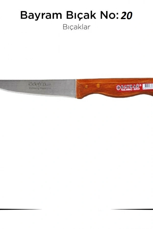 Bursa Bıçağı Bayram Kurban Bıçağı Yemek Bıçağı -20