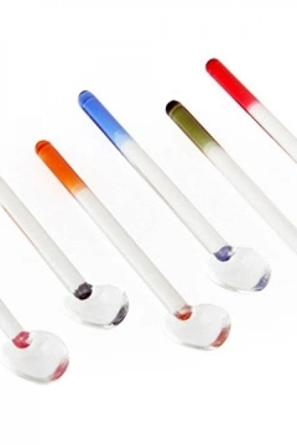 Cam Çay Kaşığı 12 Adet