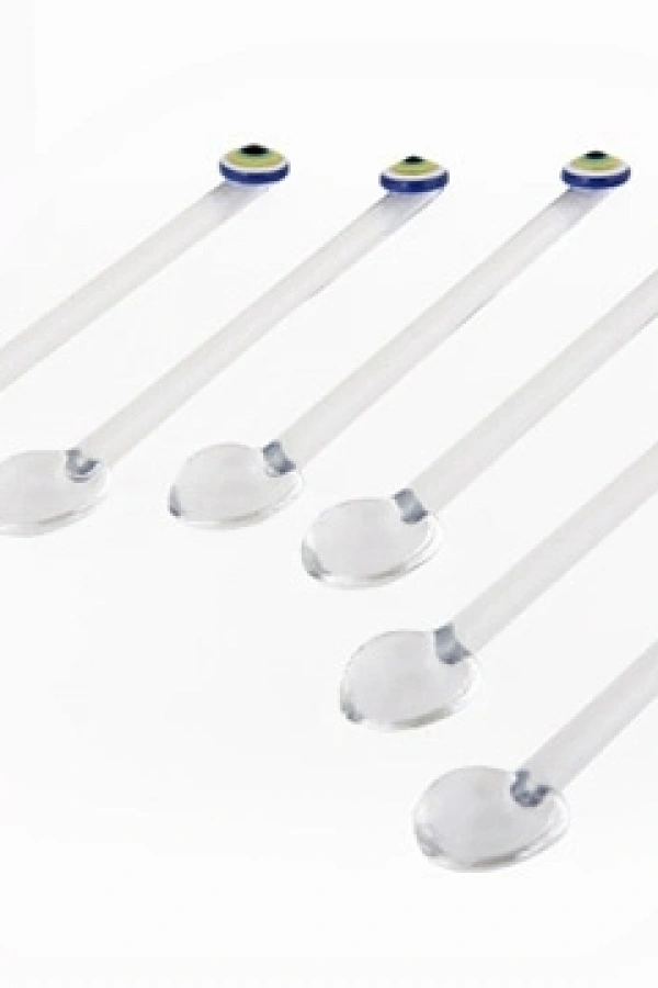 Cam Çay Kaşığı 6 Adet