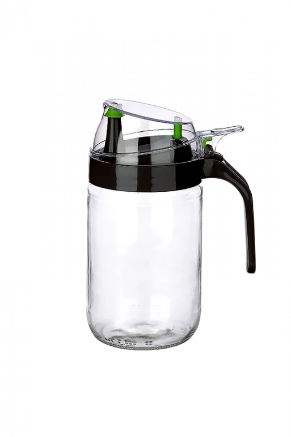 Cam Yağdanlık - Kulplu Sirkelik Sosluk 660ML