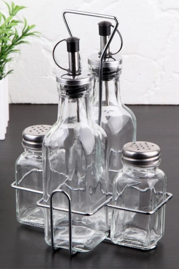 Cam Yağlık Ve Sirkelik Seti