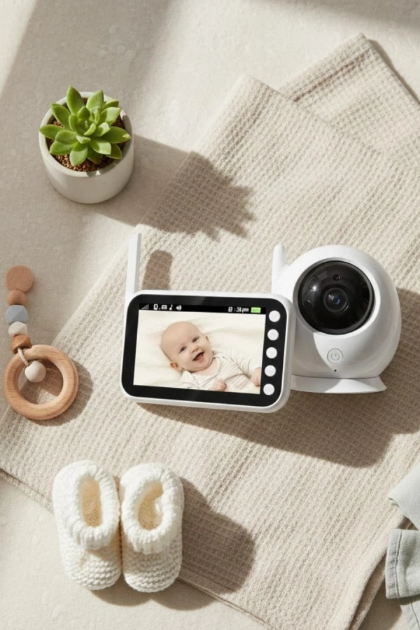 Canlı İzleme Özellikli Ortam Dinlemeli Bebek Monitörü