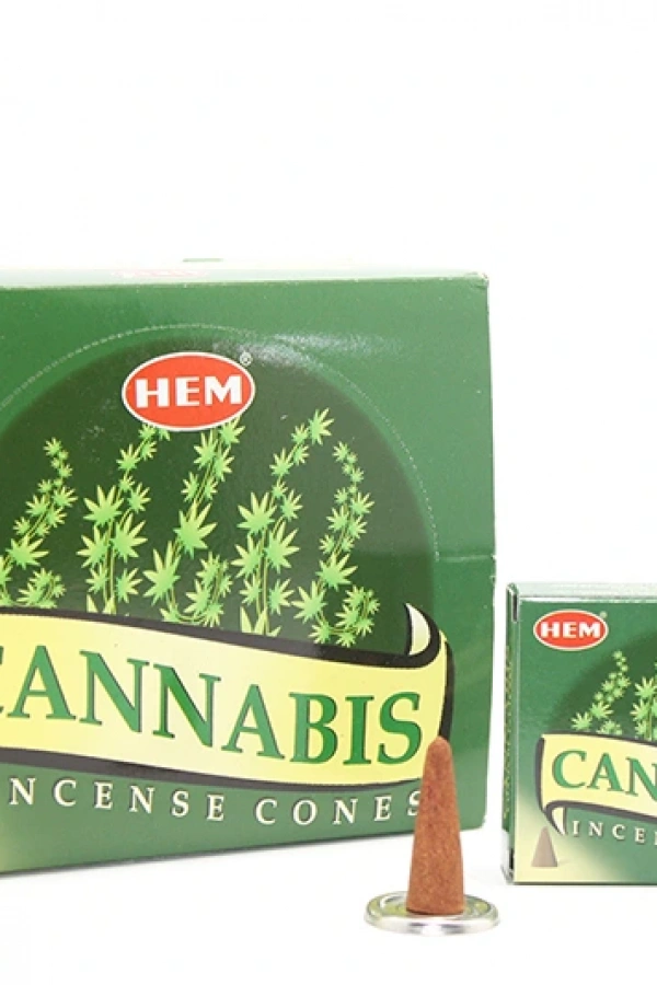Cannabis Aromalı Konik Tütsü