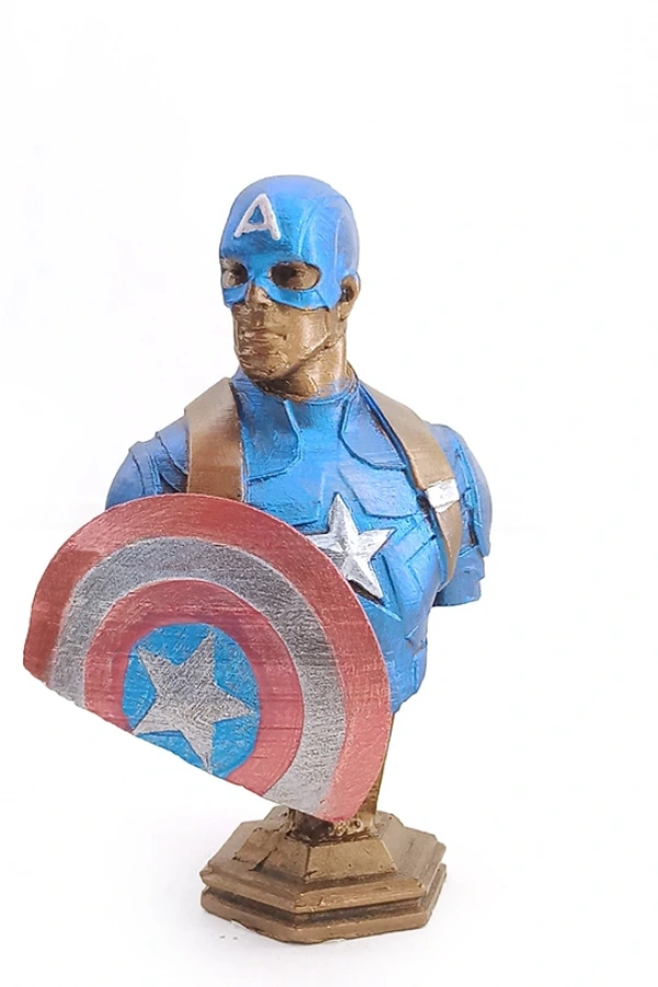 Captain America Büst Küçük Boy