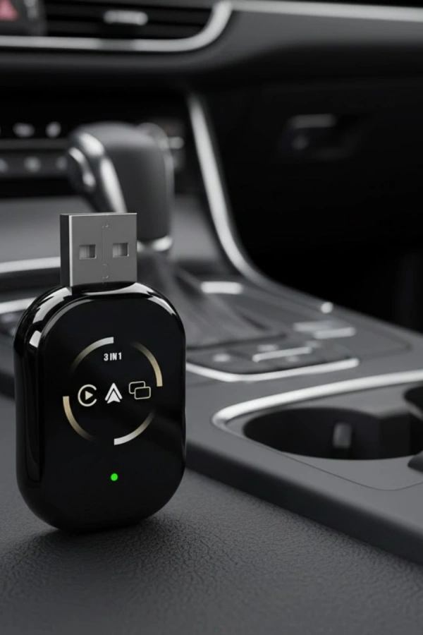 CarPlay Destekli Araçlar İçin Kablosuz Android Auto Dönüştürücü