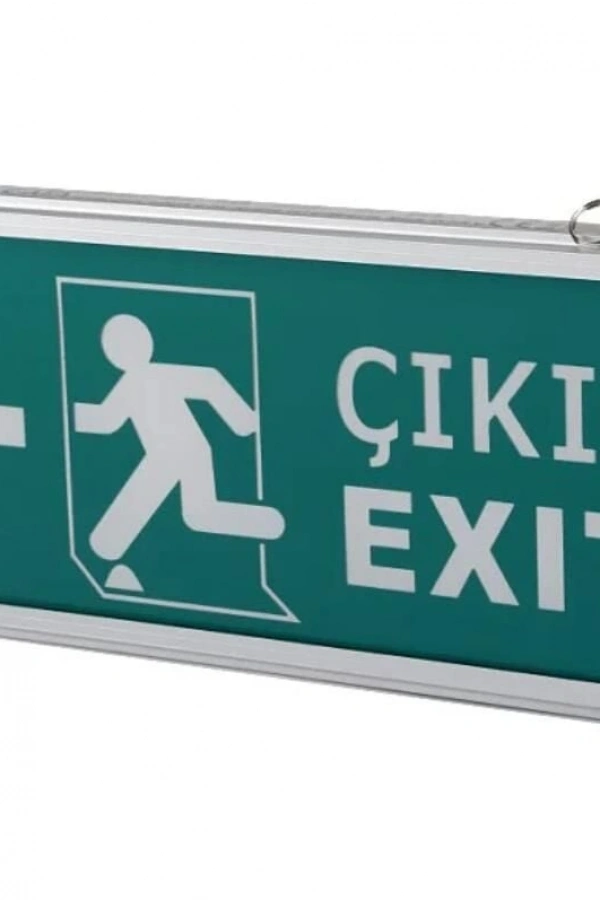 Cata 9170 Ledli Exit Çıkış Armatürü 3 Saat Akülü