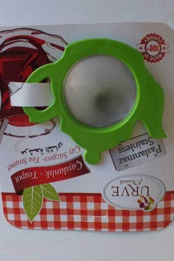 Çay Süzgeci Demlik Şeklinde