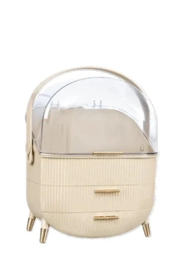 Çekmeceli Kozmetik Organizer Beyaz