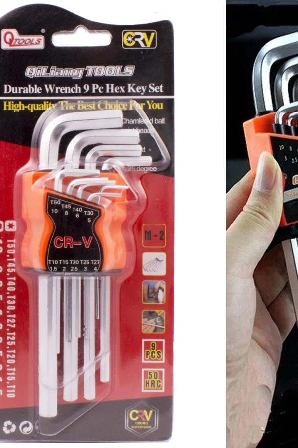 Çelik Alyan Takımı (9 Parça)