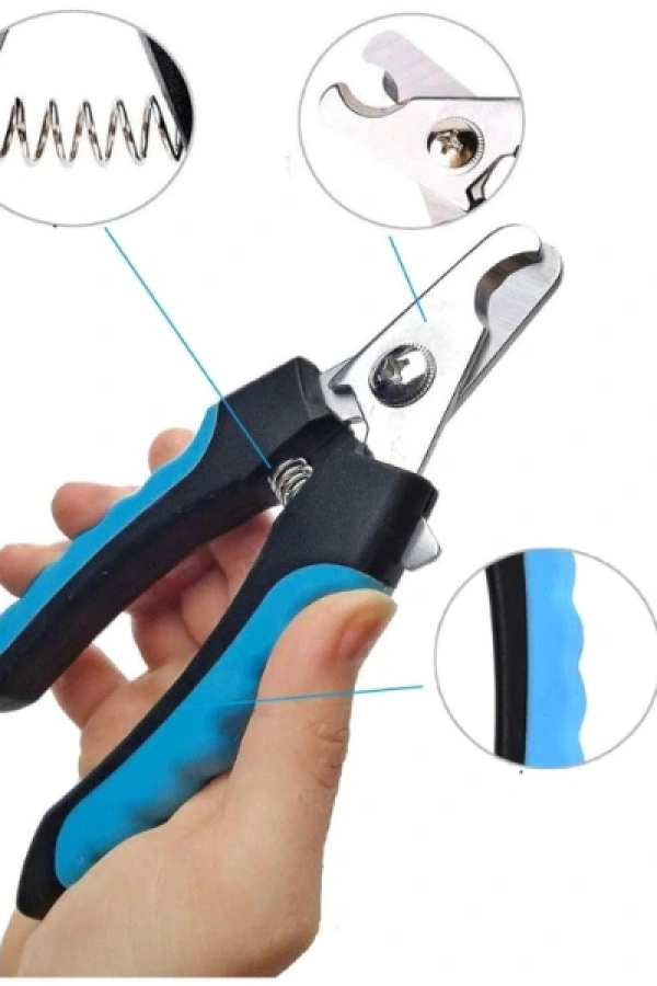 Çelik Evcil Hayvan Tırnak Makası Güvenlik Korumalı