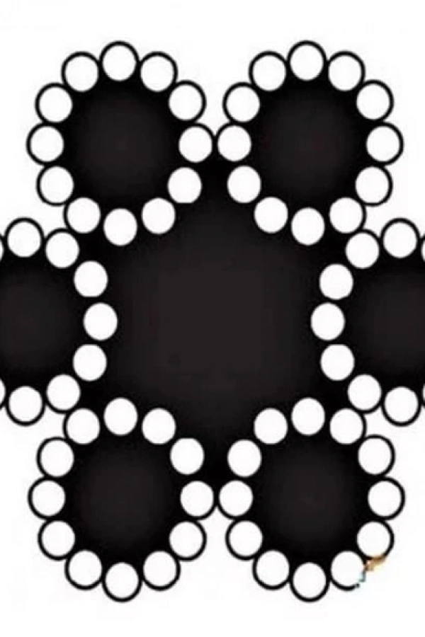 Çelik Halat 6 mm 10 Metre (6X12+7 K.ÖZ)