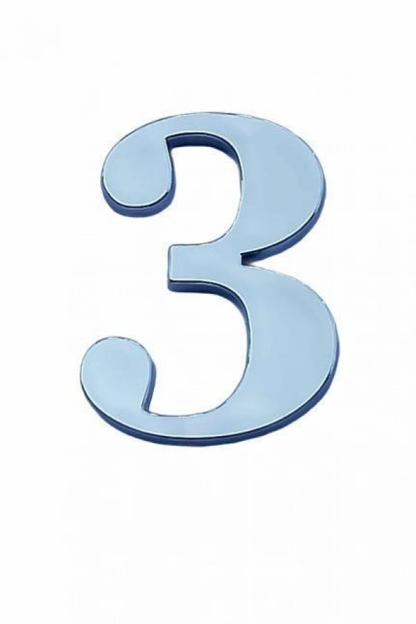 Cemax Villa Boy 3 Rakamı 8,5 cm Yapışkanlı
