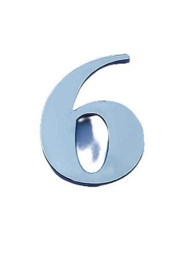 Cemax Villa Boy 6 Rakamı 8,5 cm Yapışkanlı