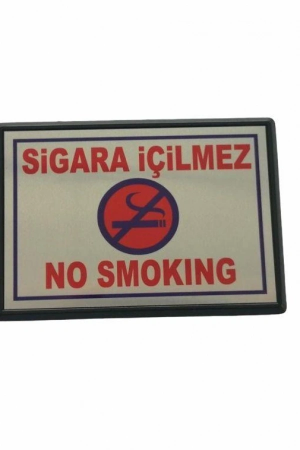 Cemax Yönlendirme Büyük Sigara İçilmez 13X8,5 cm